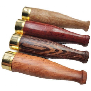 Unbranded 4-Piece Reusable Wooden Cigarette Holder Set Handmade from Natural Wood with Met Unbranded 4-Piece Reusable Wooden Cigarette Holder Set Handmade from Natural Wood with Met