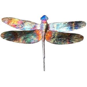 Unbranded Dragonfly-shaped metal garden decorations, hanging iron wall sculptures for outd Unbranded Dragonfly-shaped metal garden decorations, hanging iron wall sculptures for outd