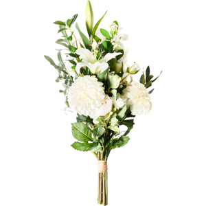 Beliani Artificial Flower Bouquet PARREIRA 67 cm White Beliani Artificial Flower Bouquet PARREIRA 67 cm White