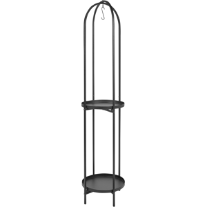Beliani Plant Stand TAMARIX Metal 35 cm Black Beliani Plant Stand TAMARIX Metal 35 cm Black