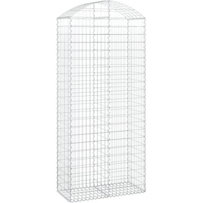 vidaXL Arched Gabion Basket - Garden Decor & Sound Insulation vidaXL Arched Gabion Basket - Garden Decor & Sound Insulation