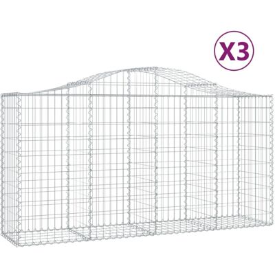 Maisonchic Arc Gabion Baskets - Garden Decorative Barriers Maisonchic Arc Gabion Baskets - Garden Decorative Barriers