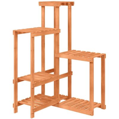 (light brown, 62.5 x 61.5 x 101.5 cm/without wheels) vidaXL Flower Stand Plant S (light brown, 62.5 x 61.5 x 101.5 cm/without wheels) vidaXL Flower Stand Plant S