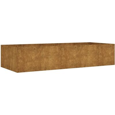 vidaXL Garden Raised Bed 200x80x40 cm Corten Steel - Garden Raised Bed vidaXL Garden Raised Bed 200x80x40 cm Corten Steel - Garden Raised Bed