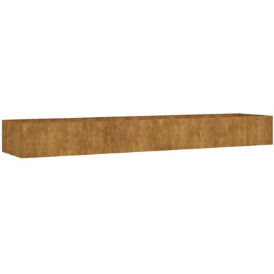 vidaXL Garden Raised Bed 360x80x40 cm Rusty - Garden Raised Bed vidaXL Garden Raised Bed 360x80x40 cm Rusty - Garden Raised Bed