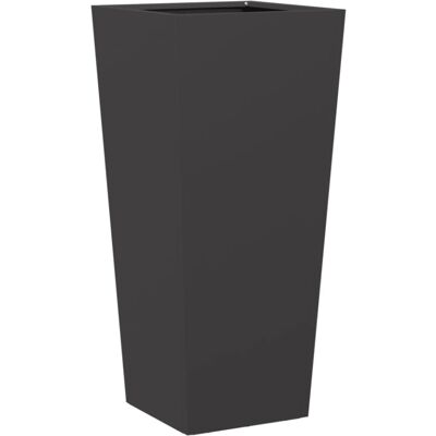 vidaXL Steel Garden Planter 35x35x75 cm - Outdoor Flower Pot vidaXL Steel Garden Planter 35x35x75 cm - Outdoor Flower Pot