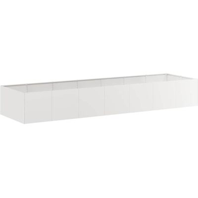 vidaXL Stainless Steel Plant Pot 280x80x40 cm - Garden Bed vidaXL Stainless Steel Plant Pot 280x80x40 cm - Garden Bed