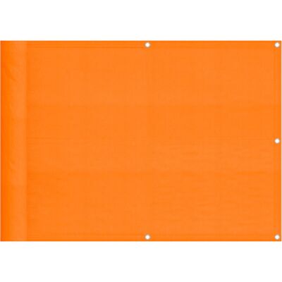 vidaXL Balcony Privacy Screen Orange 75x800 cm - Balcony-Sichtschutz vidaXL Balcony Privacy Screen Orange 75x800 cm - Balcony-Sichtschutz