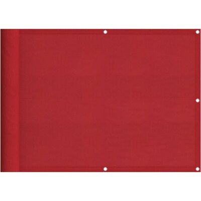 vidaXL Balkon-Sichtschutz Rot 75x800 cm - Balcony Privacy Screen vidaXL Balkon-Sichtschutz Rot 75x800 cm - Balcony Privacy Screen