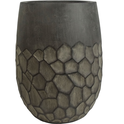 Leaf 38cm Honeycomb Planter - Fibreglass Rustic Indoor/Outdoor Leaf 38cm Honeycomb Planter - Fibreglass Rustic Indoor/Outdoor