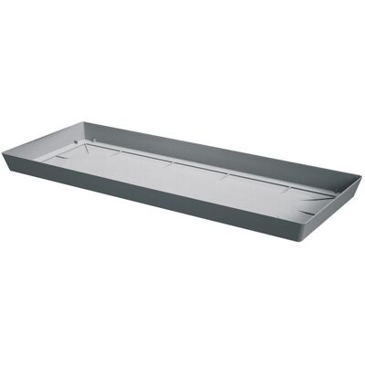 Prosperplast (Grey, 36cm x 14.8cm) Pot Rectangle Drip Trays Indoor Outdoor Plant Saucer Plast Prosperplast (Grey, 36cm x 14.8cm) Pot Rectangle Drip Trays Indoor Outdoor Plant Saucer Plast