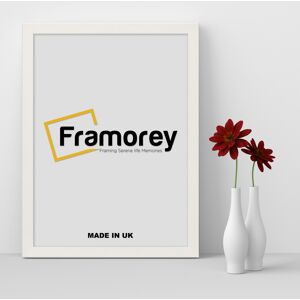 Framorey (100x70 CM) White Picture Frame / Wall Art Frames / Flat Wooden Effect Poster Fr Framorey (100x70 CM) White Picture Frame / Wall Art Frames / Flat Wooden Effect Poster Fr