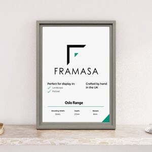 Photo Frames (Grey, 50x60 CM) Oslo Shabby Chic Range Picture Frames With Multi Colours Art Po Photo Frames (Grey, 50x60 CM) Oslo Shabby Chic Range Picture Frames With Multi Colours Art Po
