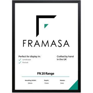 (Black, A4 - 294 x 210mm) Thin Matt Picture Photo Frames, Flat Profile Art Poste (Black, A4 - 294 x 210mm) Thin Matt Picture Photo Frames, Flat Profile Art Poste