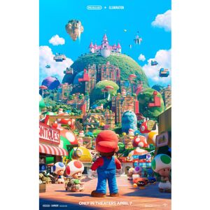 The Super Mario Bros Movie Poster - Advance Style The Super Mario Bros Movie Poster - Advance Style