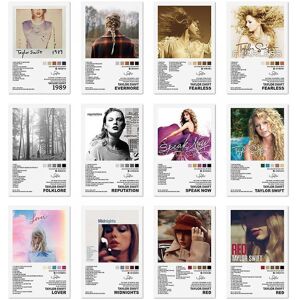 Unbranded (C) 20x30cm Taylor Swift Album Cover Poster Set Music Wall Decoration Song Pictu Unbranded (C) 20x30cm Taylor Swift Album Cover Poster Set Music Wall Decoration Song Pictu