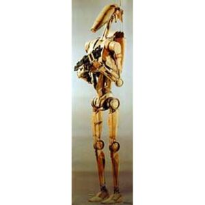 Star Wars Episode 1 (Single Sided Battle Droid) (Lifesize) Original Cinema Poste Star Wars Episode 1 (Single Sided Battle Droid) (Lifesize) Original Cinema Poste