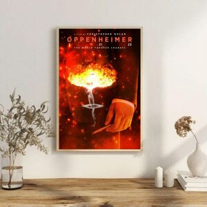nobrand (z2, 42x30cm No Frame) Movie Oppenheimer DIY Sticky Poster Fancy Wall Sticker fo nobrand (z2, 42x30cm No Frame) Movie Oppenheimer DIY Sticky Poster Fancy Wall Sticker fo