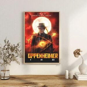 nobrand (z6, 20x25cm No Frame) Movie Oppenheimer DIY Sticky Poster Fancy Wall Sticker fo nobrand (z6, 20x25cm No Frame) Movie Oppenheimer DIY Sticky Poster Fancy Wall Sticker fo