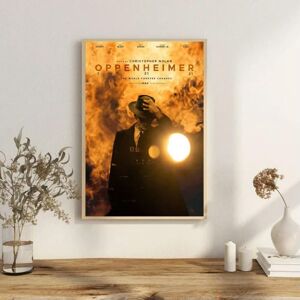 nobrand (z8, 42x30cm No Frame) Movie Oppenheimer DIY Sticky Poster Fancy Wall Sticker fo nobrand (z8, 42x30cm No Frame) Movie Oppenheimer DIY Sticky Poster Fancy Wall Sticker fo