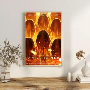 nobrand (z9, 21x30cm No Frame) Movie Oppenheimer DIY Sticky Poster Fancy Wall Sticker fo nobrand (z9, 21x30cm No Frame) Movie Oppenheimer DIY Sticky Poster Fancy Wall Sticker fo