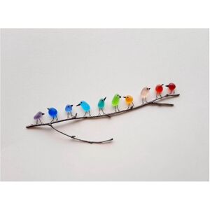 Unbranded (Frameless, 10 Birds) Sea Glass Rainbow Birds, Sea Glass Art, Sea Glass Unbranded (Frameless, 10 Birds) Sea Glass Rainbow Birds, Sea Glass Art, Sea Glass