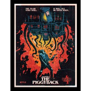 GROUP-TB-TOMÁS-BODERO-GROUP Stranger Things 4 (Chapter 9 The Piggyback) Framed 30 x 40cm Print GROUP-TB-TOMÁS-BODERO-GROUP Stranger Things 4 (Chapter 9 The Piggyback) Framed 30 x 40cm Print