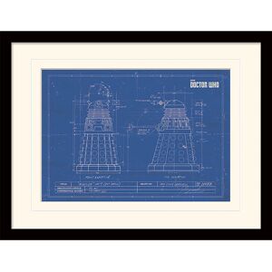 GROUP-TB-TOMÁS-BODERO-GROUP Doctor Who (Dalek Blueprint) Framed 30 x 40cm Print with mount GROUP-TB-TOMÁS-BODERO-GROUP Doctor Who (Dalek Blueprint) Framed 30 x 40cm Print with mount