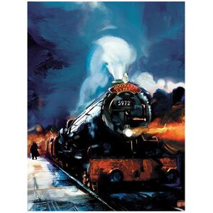 Harry Potter Hogwarts Express Painted Canvas Print - Canvas Print Harry Potter Hogwarts Express Painted Canvas Print - Canvas Print
