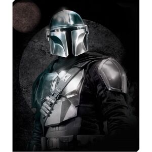 Star Wars: The Mandalorian Circle Canvas Print Star Wars: The Mandalorian Circle Canvas Print