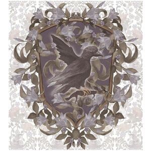 (80cm x 60cm, White/Brown) Harry Potter Ravenclaw Print (80cm x 60cm, White/Brown) Harry Potter Ravenclaw Print