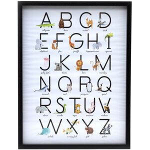 Carousel Home Baby Alphabet A-Z Animal Print Frame Animal Alphabet Learning Framed Print B Carousel Home Baby Alphabet A-Z Animal Print Frame Animal Alphabet Learning Framed Print B