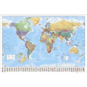 GB eye World Maps 61 x 91.5cm Maxi Poster GB eye World Maps 61 x 91.5cm Maxi Poster