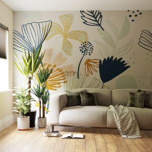 Brand Model Pink Navy - Art for Wall Mural Brand Model Pink Navy - Art for Wall Mural