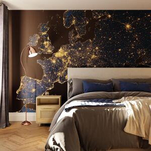 Superfresco Easy Europe by Night Navy Print To Order 3m x 2.8m Mural Wallpape Superfresco Easy Europe by Night Navy Print To Order 3m x 2.8m Mural Wallpape