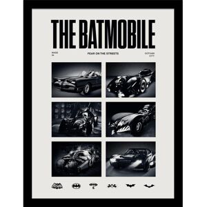 DC Comics Batman 1989 Batmobile Framed Poster - Poster DC Comics Batman 1989 Batmobile Framed Poster - Poster