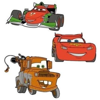 Disney Cars Foam Wall Stickers - Set of 3 Disney Cars Foam Wall Stickers - Set of 3