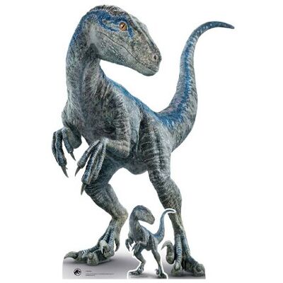 Iconicgreats - Mother Blue Raptor - Blue - Cardboard Cutout Iconicgreats - Mother Blue Raptor - Blue - Cardboard Cutout