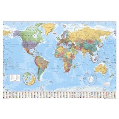 GB eye World Maps 61 x 91.5cm Maxi Poster GB eye World Maps 61 x 91.5cm Maxi Poster