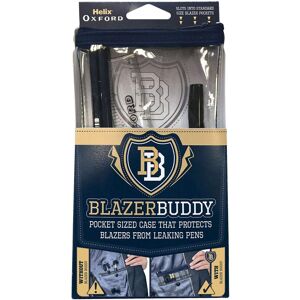 Helix Oxford Blazer Buddy Stationery Set with Compact Clear Pencil Case (Designe Helix Oxford Blazer Buddy Stationery Set with Compact Clear Pencil Case (Designe