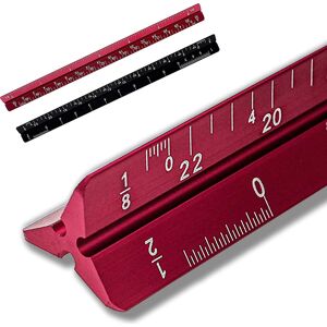 Unbranded 2 Pack 6 Inch Architectural Rulers, Small Scale Ruler Pocket Mini Engineer Scale Unbranded 2 Pack 6 Inch Architectural Rulers, Small Scale Ruler Pocket Mini Engineer Scale