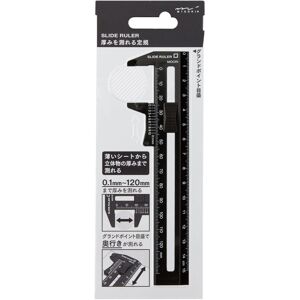 Ontwerpphil Midori CL Slide Ruler Black (42259006) Ontwerpphil Midori CL Slide Ruler Black (42259006)