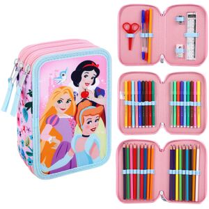Disney Princess 3 Tier Large Pencil Case School Pens Pencils Sets Disney Princess 3 Tier Large Pencil Case School Pens Pencils Sets