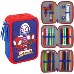 Disney Spidey 3 Tier Large Pencil Case School Supplies Pens Pencils Sets Disney Spidey 3 Tier Large Pencil Case School Supplies Pens Pencils Sets