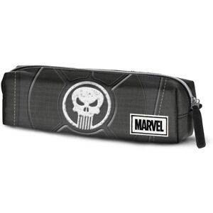 Marvel Punisher Punisher-Square HS Pencil Case, Black, 21 x 7 cm Marvel Punisher Punisher-Square HS Pencil Case, Black, 21 x 7 cm