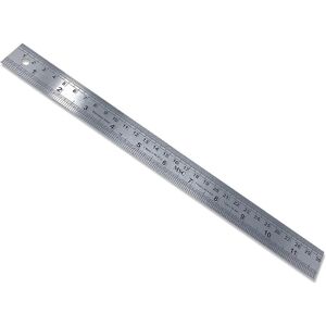 Unbranded (As show, One size) Unbreakable stainless steel metric ruler with straight edge Unbranded (As show, One size) Unbreakable stainless steel metric ruler with straight edge