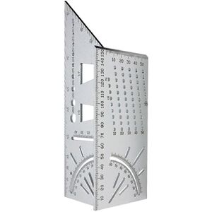Unbranded (As show, One size) Woodworking Square Size Measure Ruler Multifunctional Wellto Unbranded (As show, One size) Woodworking Square Size Measure Ruler Multifunctional Wellto