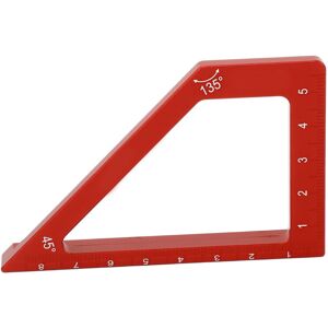 Unbranded Woodworking Ruler Metric Scale Aluminum Alloy 45 Unbranded Woodworking Ruler Metric Scale Aluminum Alloy 45