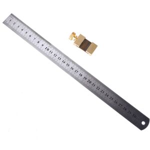 Unbranded 30cm Steel Ruler Woodworking Marking Locator Unbranded 30cm Steel Ruler Woodworking Marking Locator