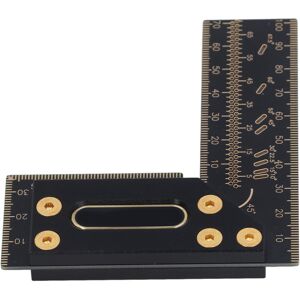 Unbranded 100mm Woodworking Scriber Square Ruler Unbranded 100mm Woodworking Scriber Square Ruler